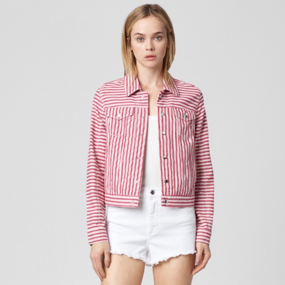 Strawberry Sour Denim Jacket